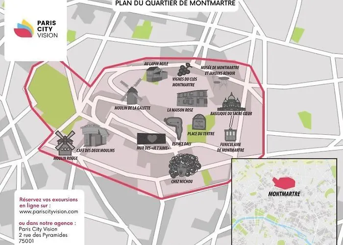Studyo Cosy 400 Metre Sacre Ceour Paříž
